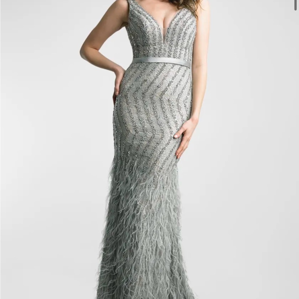 Black Label Basix Silver Gown